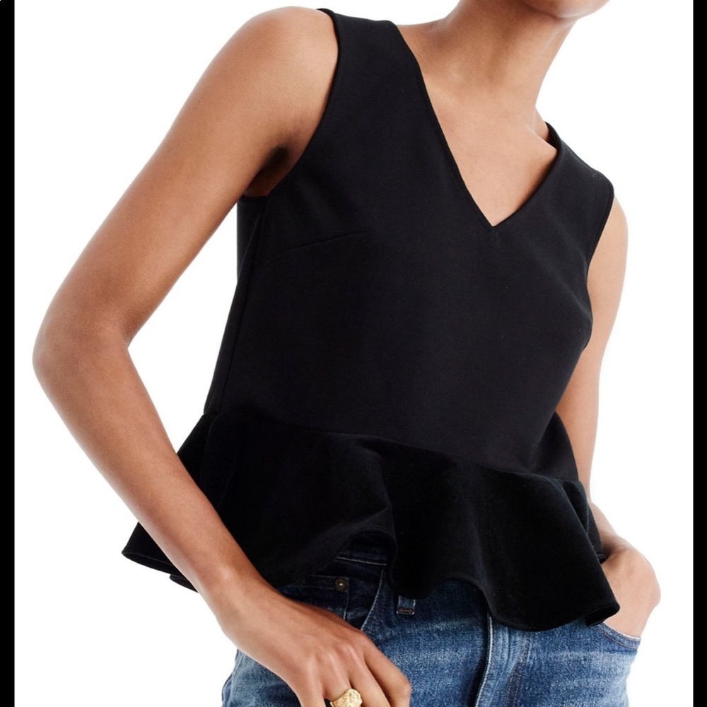 NWT J Crew Peplum Top